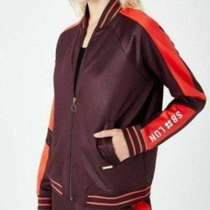 Sweaty Betty Purple Track Jacket S NWT